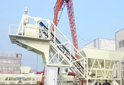 便携式移动混凝土配料厂 便携式移动混凝土配料厂