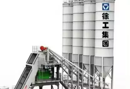 移动式混凝土搅拌站 移动式混凝土搅拌站