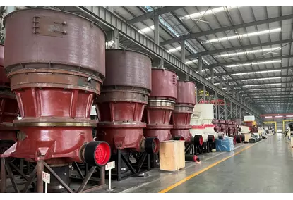 SP系列单缸液压圆锥破碎机 SP系列单缸液压圆锥破碎机