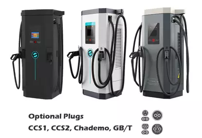 带CCS和CHADEMO连接器的DC EV90kW充电站 带CCS和CHADEMO连接器的DC EV90kW充电站