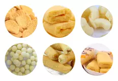 用于生产填充零食和谷物的生产线