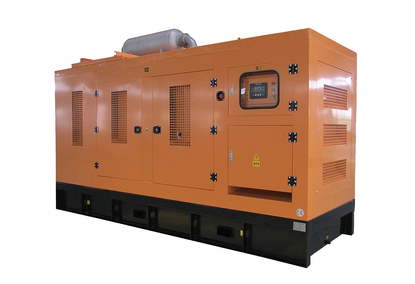 8kw-1800kw电动柴油发电机与静音消声器拖车