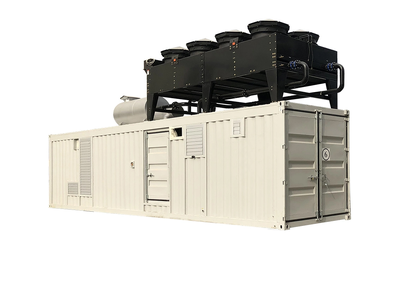 8kw-1800kw电动柴油发电机与静音消声器拖车