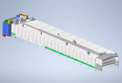 热弹性体SEBS/SBS/NBR带式干燥机 热弹性体SEBS/SBS/NBR带式干燥机