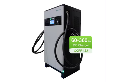 Wolun电动车快速充电器，60千瓦，带RFID卡和QR码